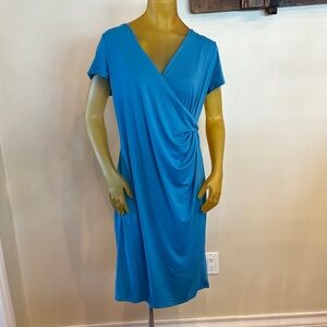 Women’s 24seven Elegant Blue Wrap Dress
